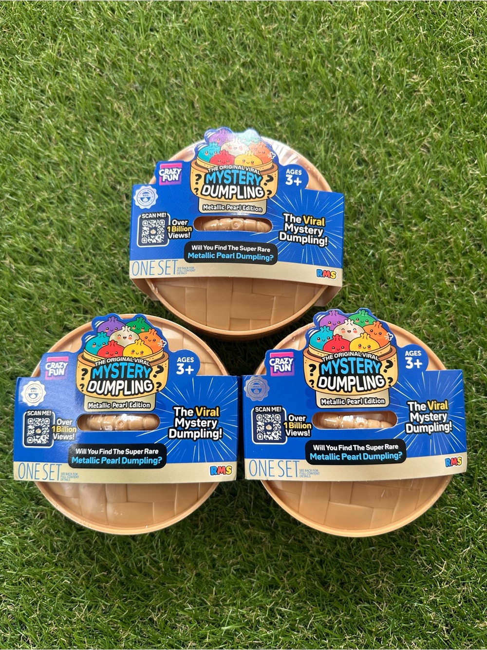 RMS Viral Mystery Dumplings Metallic Pearl Edition Bundle Of 3 Brand New